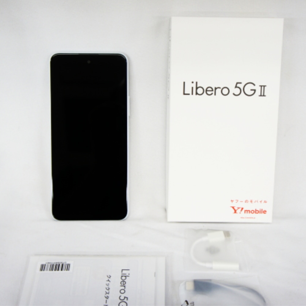 スマートフォン/携帯電話Libero 5G II ホワイト 64 GB Y!mobile