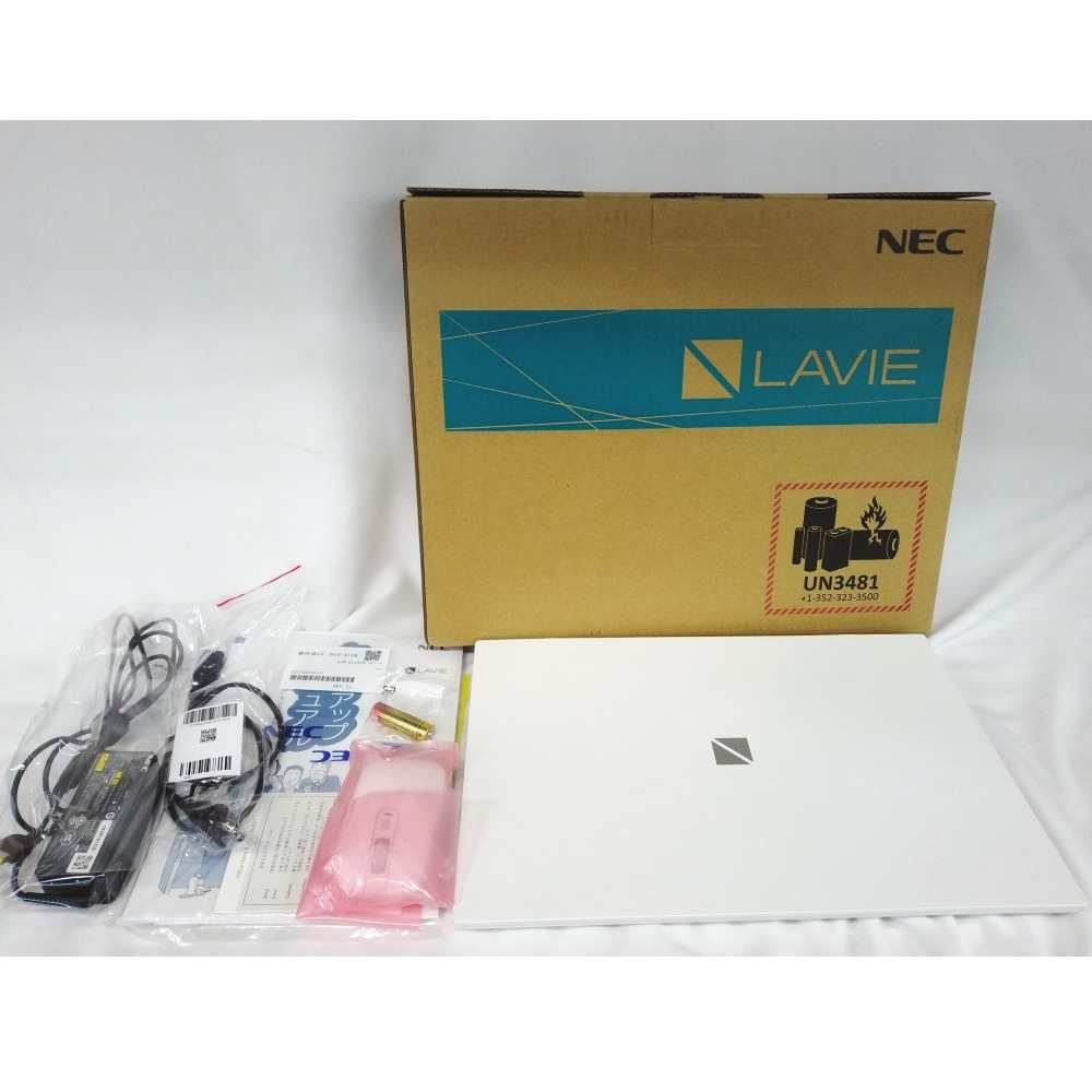 展示品B]LAVIE N15 N1565/CAW PC-N1565CAW パールホワイト: わたネット