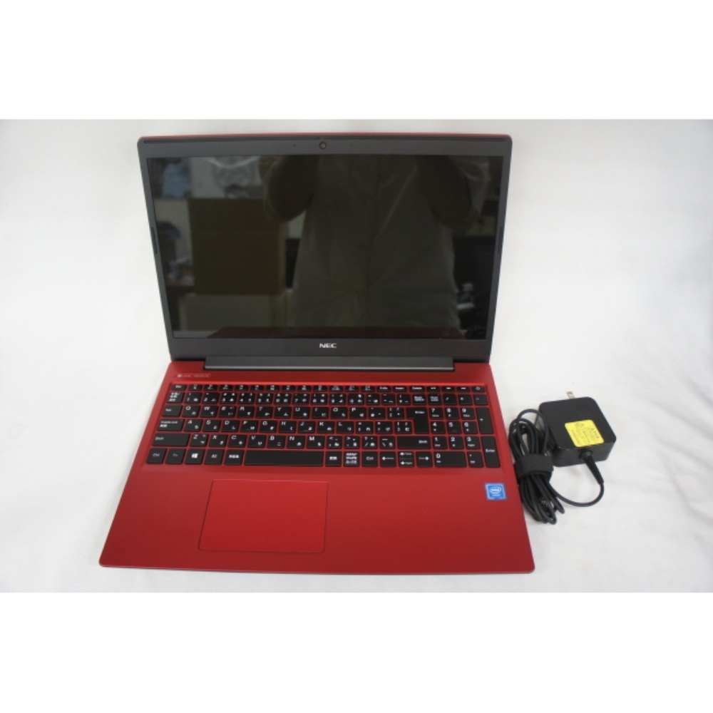 中古B]NS150/NAR カームレッド LAVIE Note Standard PC-NS150NAR-YC (量販店モデル)(バッテリー不良):  わたネット