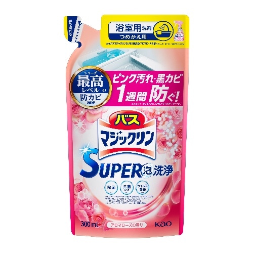 [取寄10]バスマジックリンSUPER泡洗浄 詰替300ml [1個][4901301426598]