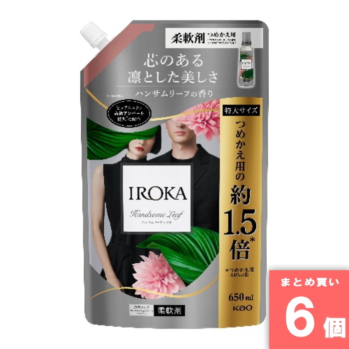 [まとめ買い]【6個セット】IROKAハンサムリーフ 詰替