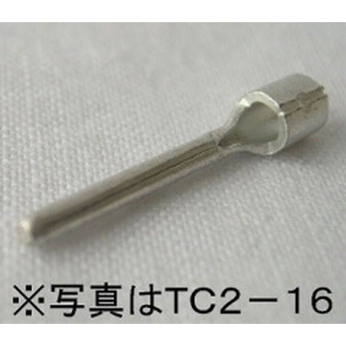 裸圧着端子棒型 TC1.25-16 シルバー