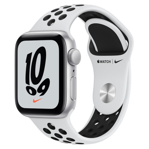Apple Watch Nike SE GPSモデル 40mm MKQ23J/A ピュアプラチナム ...