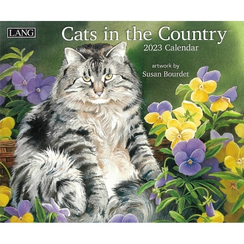 2023年 LANG壁掛けカレンダー CATS IN THE COUNTRY [1個]