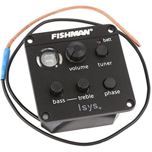 Fishman ISYS +アコースティックギターピックアッププリアンプEQチューナーギターピックアップ