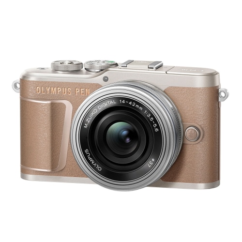 おすすめ]OLYMPUS PEN E-PL10 EZダブルズームキット ブラウン: わたネット