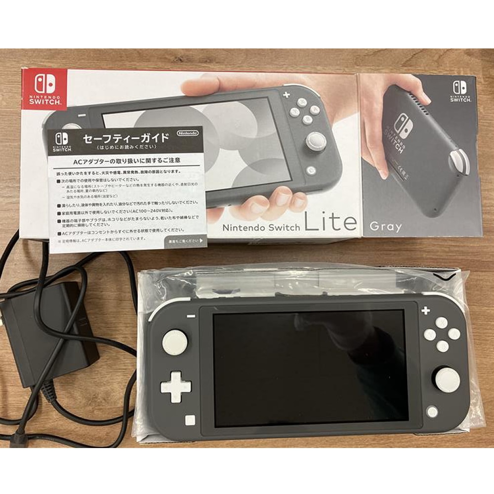 中古A]Nintendo Switch Lite HDH-S-GAZAA グレー: わたネット