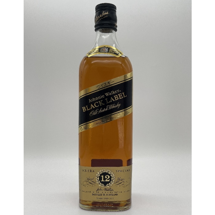 【正規品】ジョニーウォーカー 黒ラベル 90年代初期モデル 43度 750ml