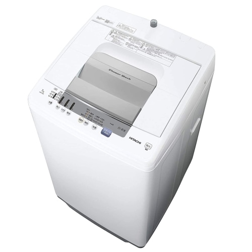 シャワー浸透洗浄 白い約束 NW-R705-W ピュアホワイト 全自動洗濯機 7.0kg