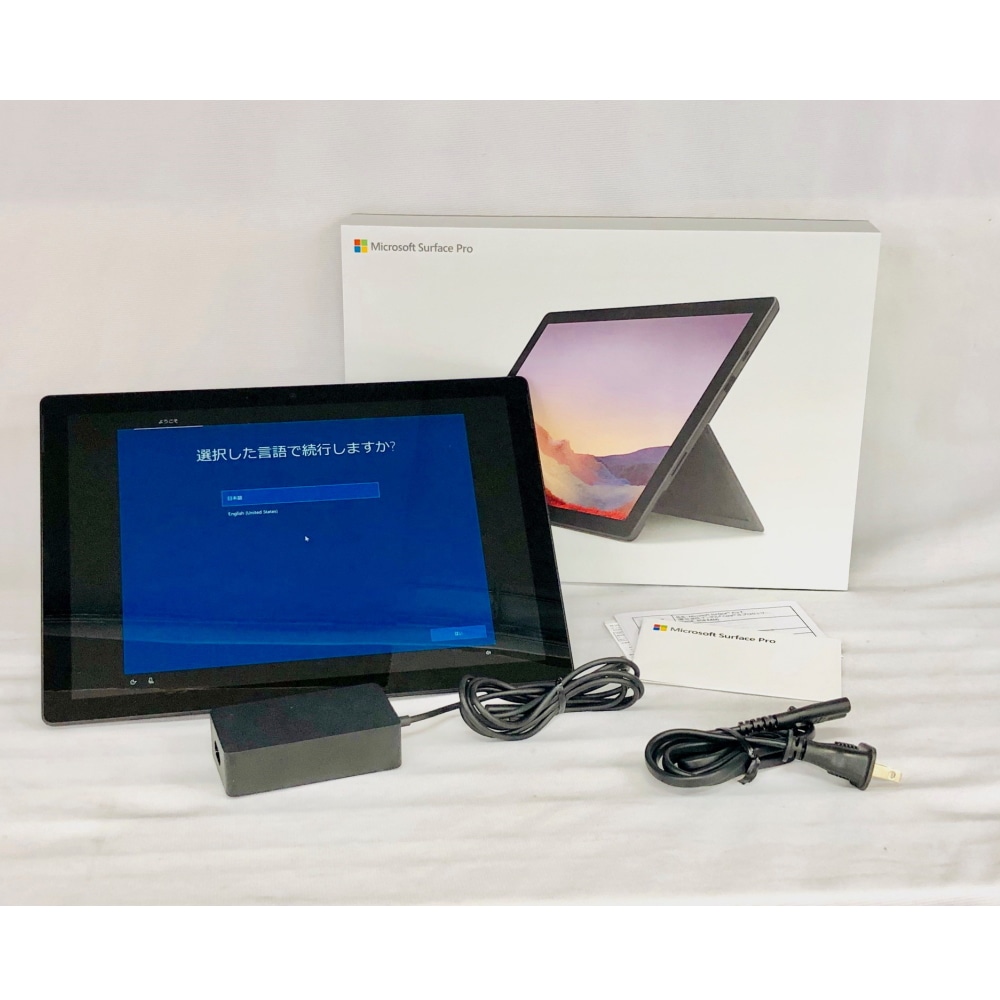 中古A]Surface Pro 7 (Win 10 home) PUV-00027 ブラック: わたネット
