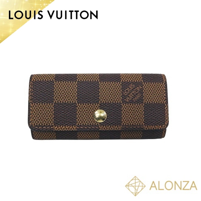 【SAランク】LOUIS VUITTON(ルイヴィトン) ミュルティクレ4 ダミエ キーケース N60385