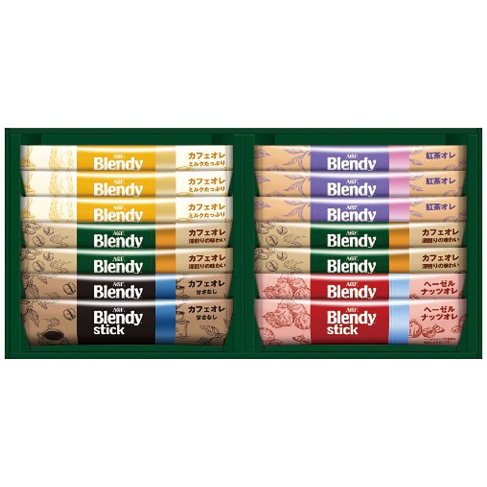 AGF ブレンディ スティック カフェオレ コレクション [直送商品](4210-013)