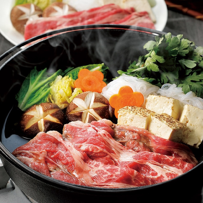 萬野和牛 すき焼き用 モモ･肩ロース (計約650g) [冷凍][直送商品](4270-033)