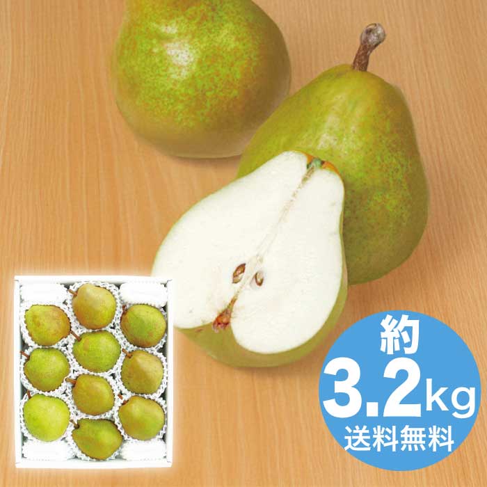 お歳暮 丸松青果 いずみ会の山形産ラ・フランス約3.2kg 【11月中旬以降順次発送】 [直送商品](9830-036)