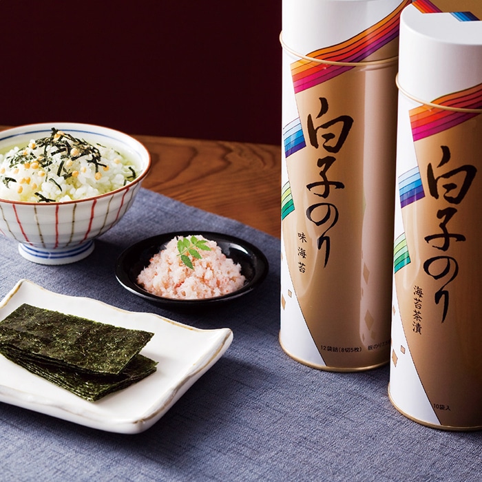 [直送商品]白子のり のり・かに缶詰合せ SN-300 (1248-059)