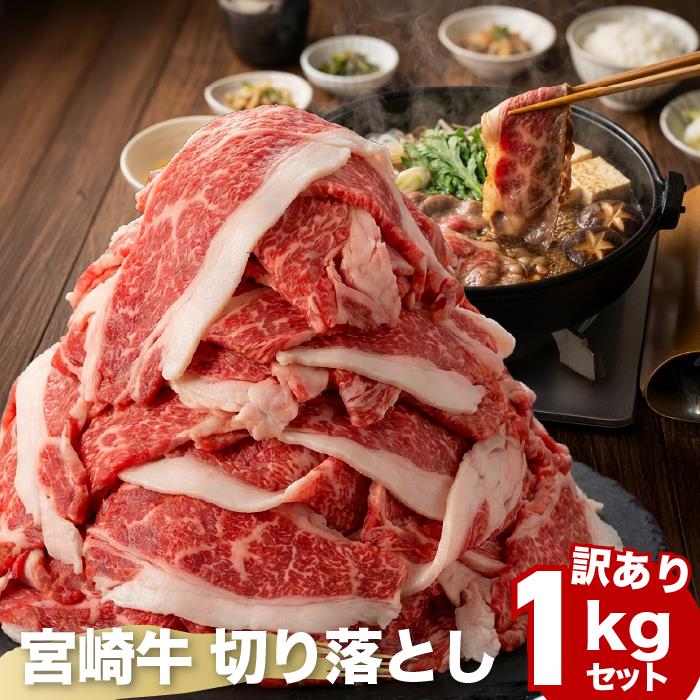 宮崎牛 切り落とし 1040g 【綿半お歳暮】 【11/15～12/26順次お届け】[冷凍][直送商品]