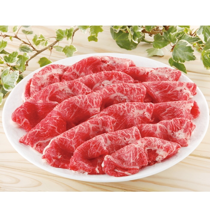 国産豊味牛肩ロースすき焼き 400g 【綿半お歳暮】 【11/15～12/26順次お届け】[冷凍][直送商品]