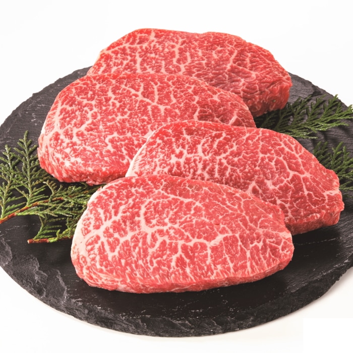 雪降り和牛 尾花沢 モモステーキ用 【綿半お歳暮】 【11/29～12/26順次お届け】[冷凍][直送商品]