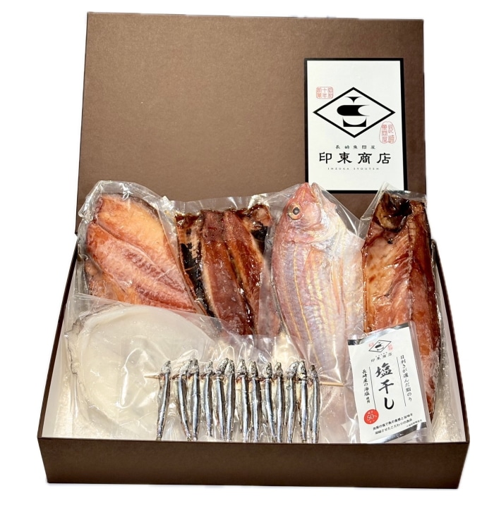 干物セット(印束商店) 【綿半お歳暮】 【11/15～12/26順次お届け】[冷凍][直送商品]