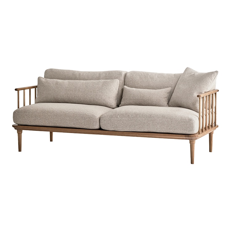 フーバ ソファ 両肘 (3人掛け)