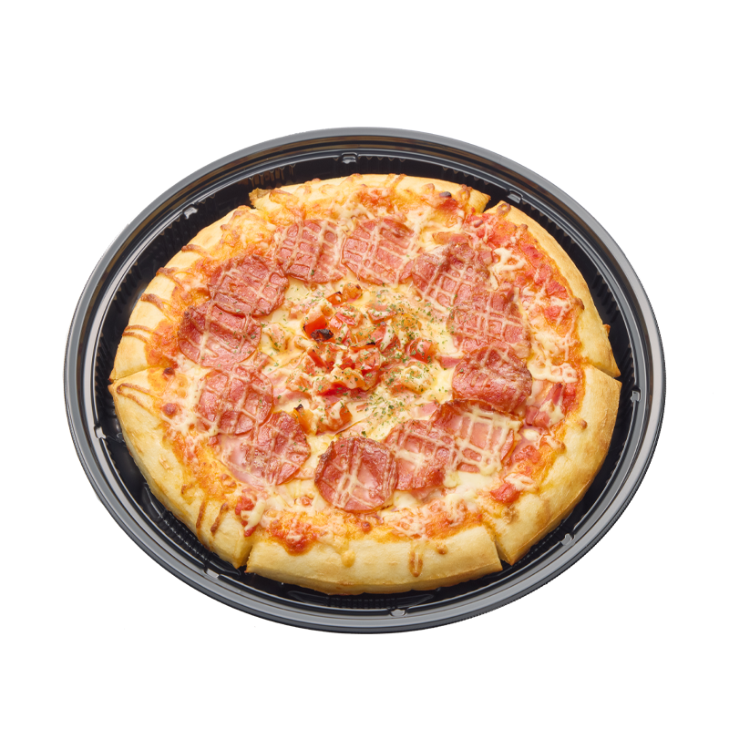 [A58]サラミとベーコンのmixピザ