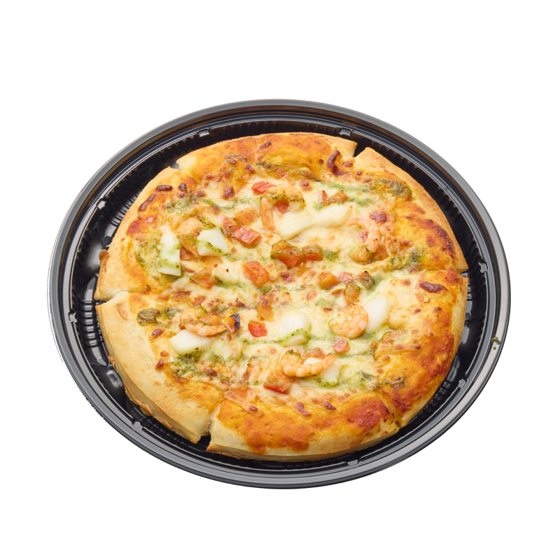 [A59]シーフードとジェノベーゼピザ