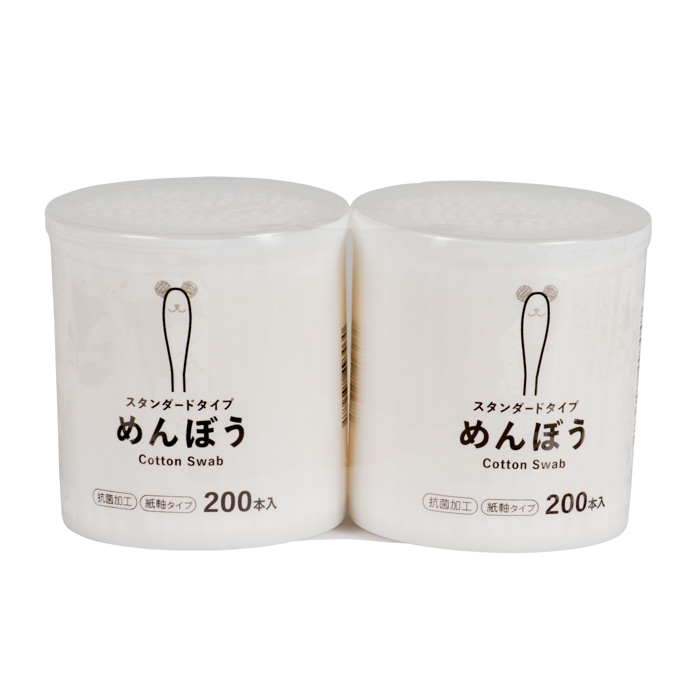 綿棒　２個パック　[1パック】
