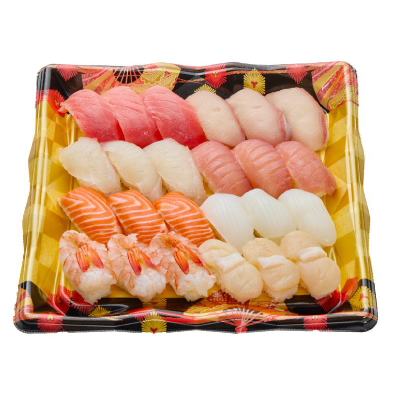 [4]自慢の鮮魚寿司盛り 24貫