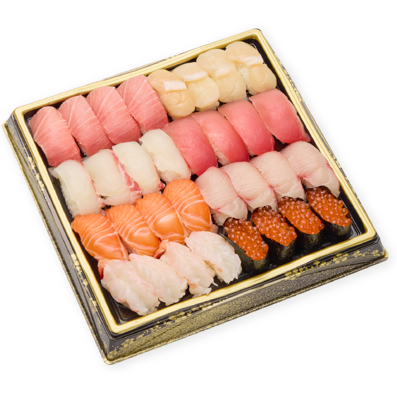 [4]自慢の寿司盛り 32貫