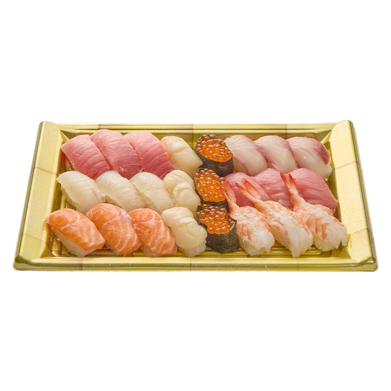 [B03]自慢の鮮魚寿司盛り　24貫