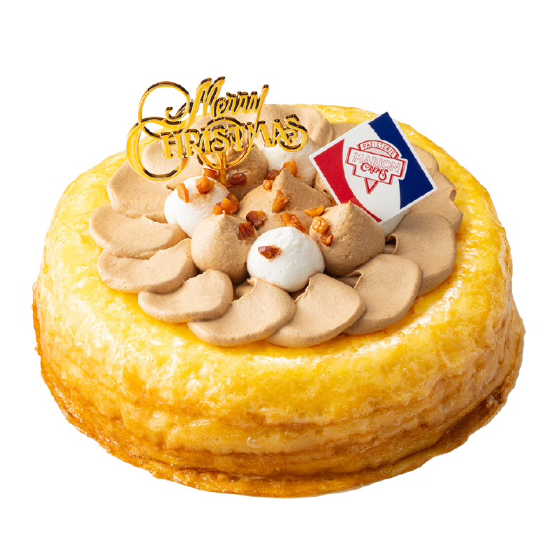 [A12]マリオンクレープ クリスマスミルクレープ