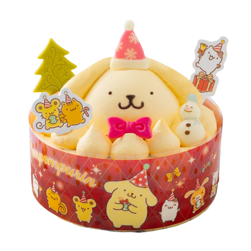 [A17]ポムポムプリン　聖夜のカスタードクリームケーキ プリン風味