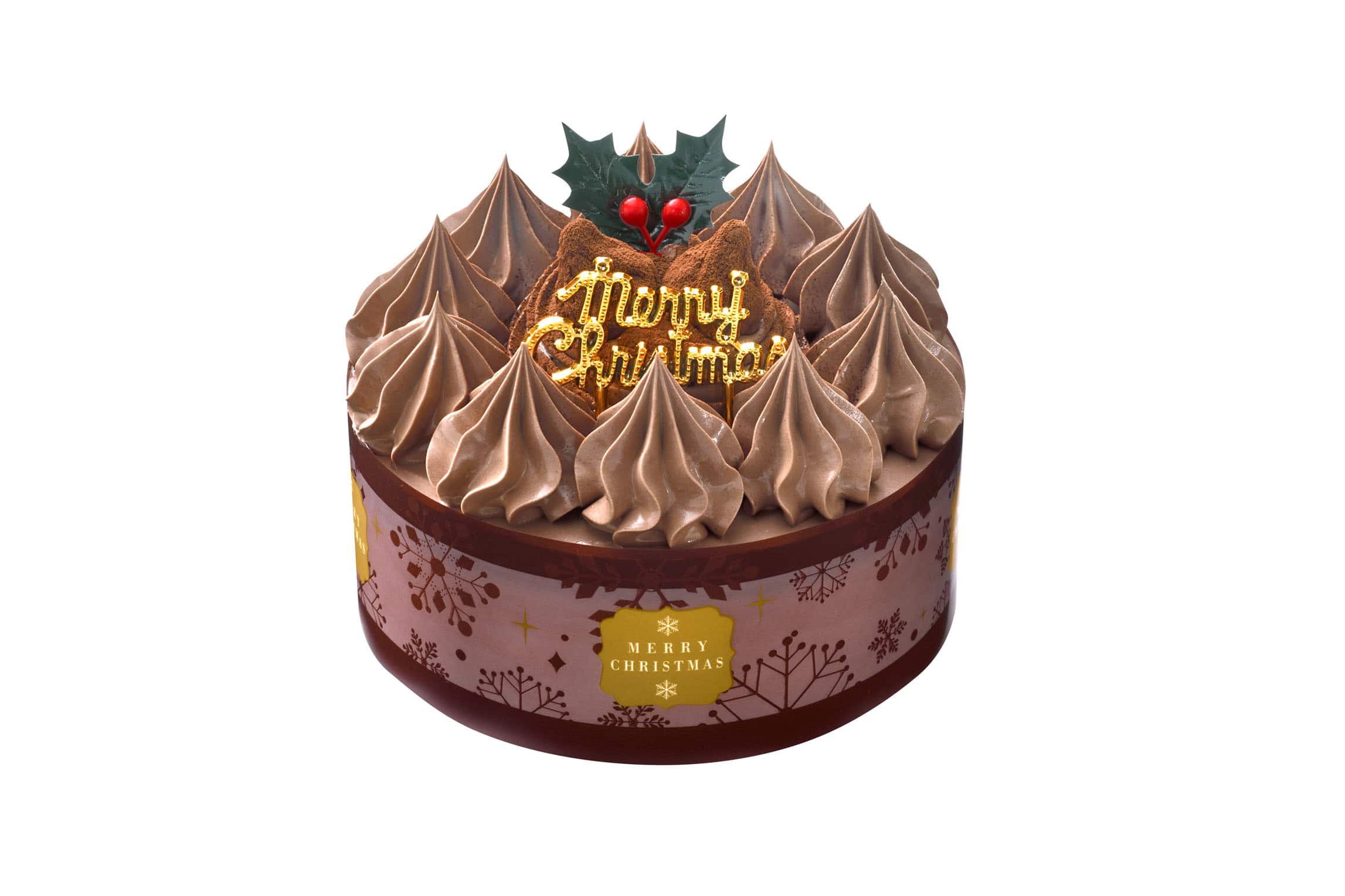 [H2]ヤマザキ クリスマス 糖質を抑えたチョコケーキ４号