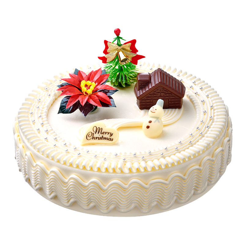 [A44]山崎製パン　クリスマスホワイトケーキ　6号