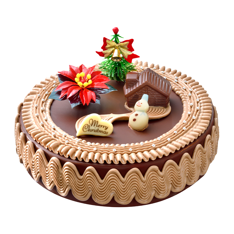 [A45]山崎製パン　クリスマスチョコケーキ　6号