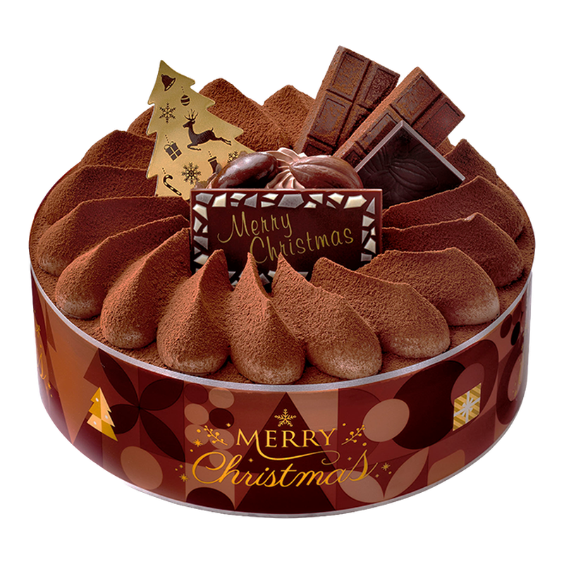 [A40]山崎製パン　クリスマス生チョコケーキ　6号