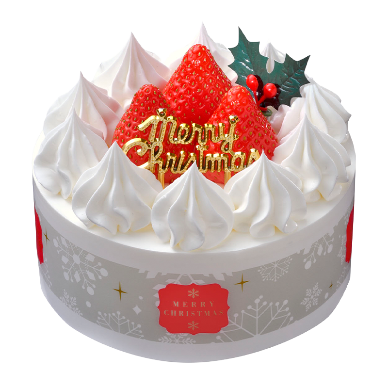 [A43]山崎製パン　クリスマス糖質を抑えた苺のケーキ　4号