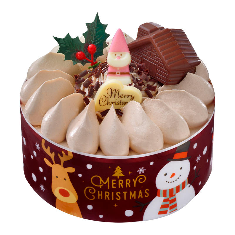 [A42]山崎製パン　クリスマスカフェオレケーキ