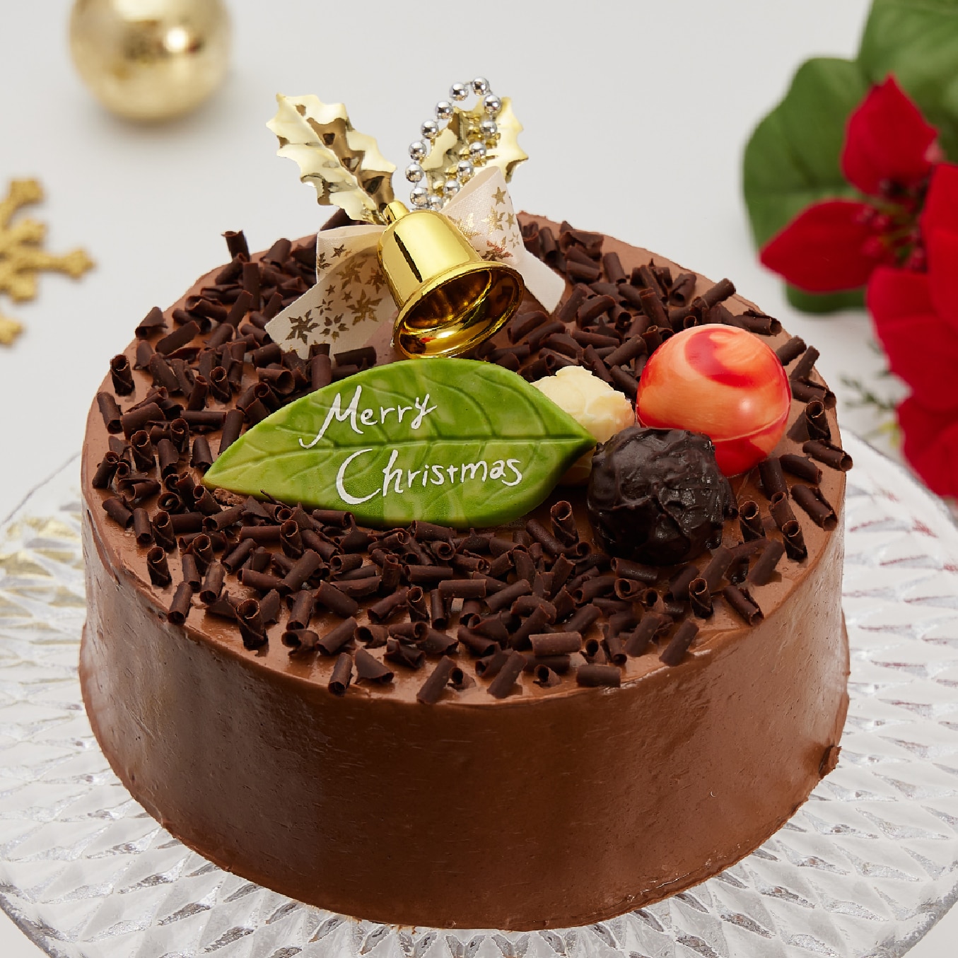 【完全予約販売】クリスマスケーキ 送料込み！チョコバターケーキ