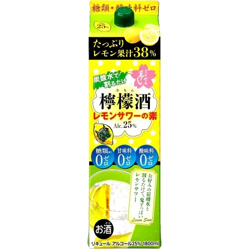 清洲桜醸造 清洲城 信長 檸檬酒 25度 1.8L