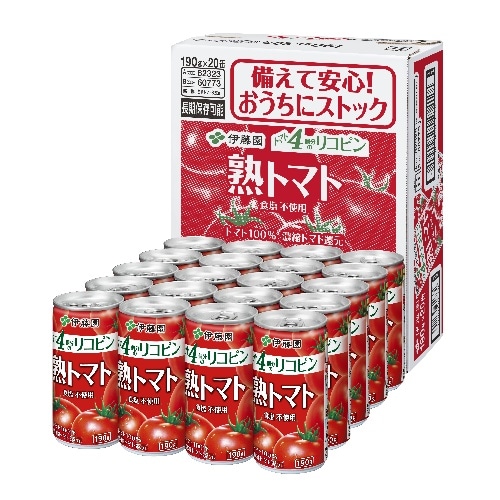 熟トマト 190g缶 [20本]