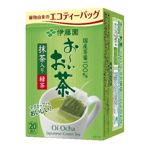 おーいお茶エコティーバッグ緑茶20袋 [1本]