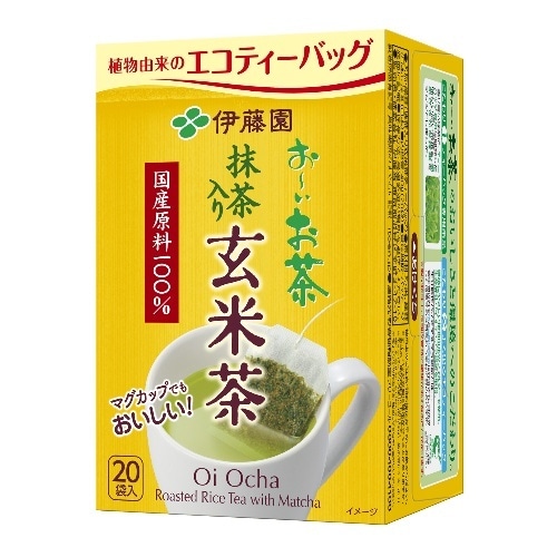 おーいお茶エコティーバッグ玄米茶20袋 [1本]