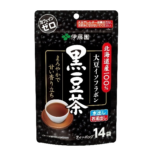 北海道産100%黒豆茶ティーバッグ14袋 [1本]