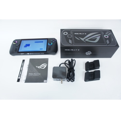 [中古B]ROG Ally X RC72LA-Z1E24G1T DEMO ブラック (店頭デモ機) (2502900020631)