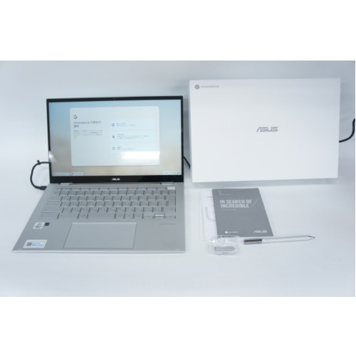 [中古B]Chromebook Flip C436FA C436FA-E10161 (バッテリー完全消耗のため充電不可)