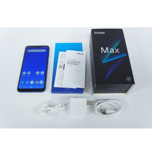 [中古B]ZenFone Max (M2) ZB633KL-BL32S4/A スペースブルー (国内版SIMフリー) [32GB]