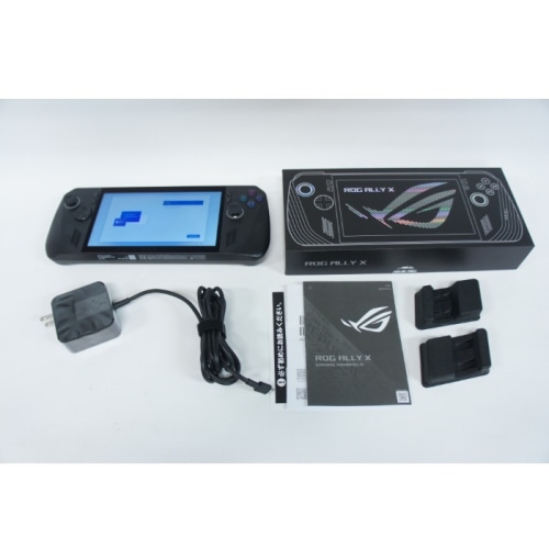 [中古B]ROG Ally X RC72LA-Z1E24G1T ブラック  (店頭展示機) (BT最大約89%) (2502900021041)