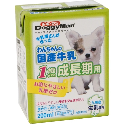 ドギーマン ハヤシわんちゃんの国産牛乳幼犬 [200ml]