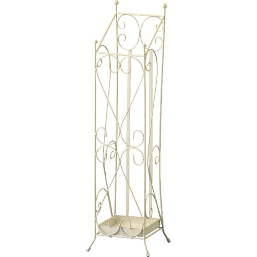 [直送3]傘立て AKB-409IV アイボリー (幅13.5×奥行15×高さ60)(本州四国九州限定)